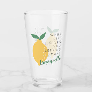 Wanneer het leven je citroenen geeft, maak je limo glas