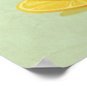 Wanneer het leven je citroenen geeft, maak limonad poster (Hoek)