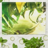 Wanneer het leven je citroenen geeft theedoek (Gevouwen)