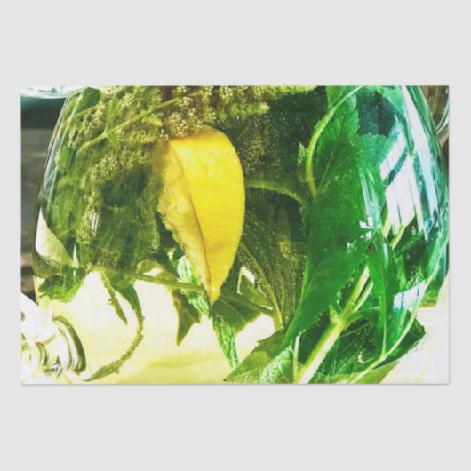 Wanneer het leven je citroenen geeft tissuepapier (Voorkant)