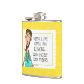 wanneer het leven je citroenkolf geeft heupfles (Links)