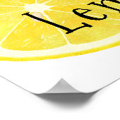 Wanneer het leven je leemons geeft, maak limonade  poster (Hoek)