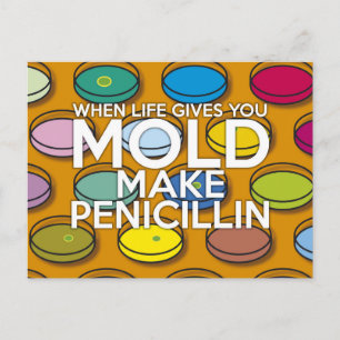 WANNEER HET LEVEN JE MOET GEVEN BRIEFKAART