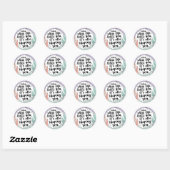Wanneer het leven je Stickers test (Vel)