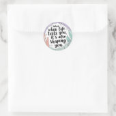 Wanneer het leven je Stickers test (Tas)