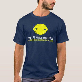 Wanneer het leven u citroenen geeft, maak een batt t-shirt