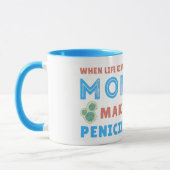 WANNEER HET LEVEN U GEEFT MOET U PENICILLIN-LAB-LE MOK (Links)