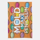 WANNEER HET LEVEN U GEEFT MOET U PENICILLIN MAKEN THEEDOEK (Verticaal)