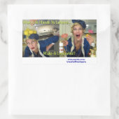 "Wanneer het leven Ya citroenen" stickers (Tas)