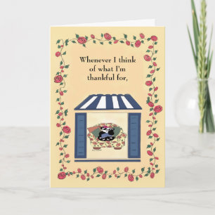 Wanneer ik denk aan wat ik voor… bedankkaart