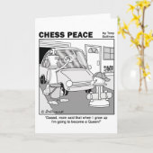 "Wanneer ik" Wenskaart groei Kaart (Gele Bloem)