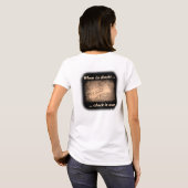 Wanneer in Doubt - Vrouwen T-Shirt (Achterkant volledig)