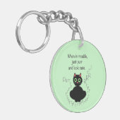 Wanneer in Problemen Sleutelhanger (Voorkant Links)