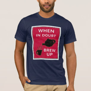 Wanneer in twijfel ~ Breid op T-shirt