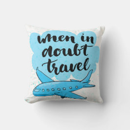 Wanneer in twijfel getrokken reizen kussen