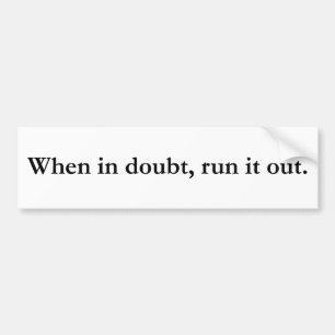 Wanneer in Twitter. Bumpersticker