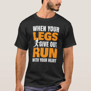 Wanneer je benen met je hart uitlopen, moet je een t-shirt