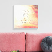 Wanneer je droomt canvas afdruk (Insitu (Woonkamer))