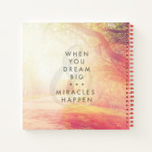 Wanneer je droomt notitieboek (Achterkant)