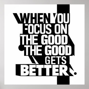 Wanneer je focust poster