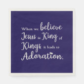 Wanneer je gelooft servet (Voorkant)