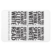 Wanneer magneet schrijven (Horizontaal)