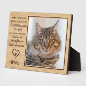 Wanneer morgen zonder mij begint Herdenkingsfoto v Fotoplaat (Zijkant)