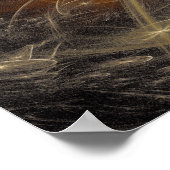 'Wanneer paddenstoelen dromen' Poster (Hoek)