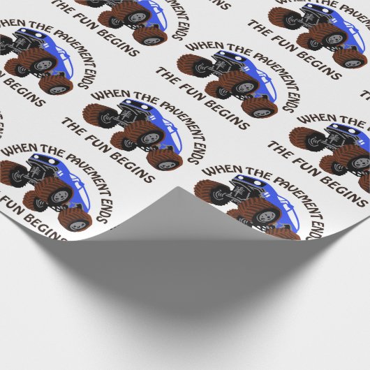 Wanneer Pavement eindigt Cadeaupapier (Hoek)