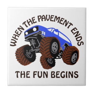 Wanneer Pavement eindigt Tegeltje