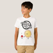 Wanneer Peppe Roni ontmoet - Grappige Pepperoni Pi T-shirt (Voorkant volledig)