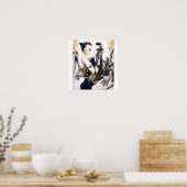 Wanneer Tango schildert Poster (Keuken)