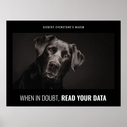 Wanneer twijfel poster (Voorkant)