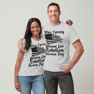 Wanneer Tyranny wet wordt T-shirt