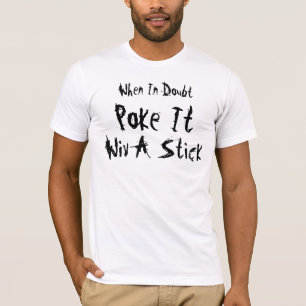 Wanneer u het object in twijfel wilt trekken t-shirt