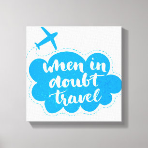 Wanneer u in twijfel trekt, kunt u canvas afdruk