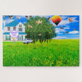 Wanneer Varkens door de puzzel vliegen Legpuzzel (Horizontaal)