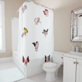 Wanneer Varkens het gordijn van de Vluchtdouche vo (In situ)