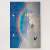 Wanneer varkens naar de puzzle trekken legpuzzel (Verticaal)