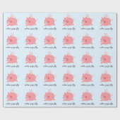 Wanneer varkens vliegen cadeaupapier (Vlak)