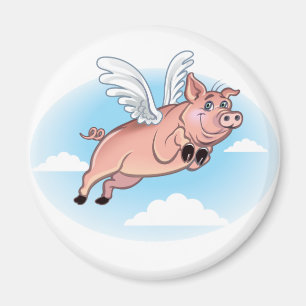 Wanneer varkens vliegen, gebeurt er flauwekul magneet