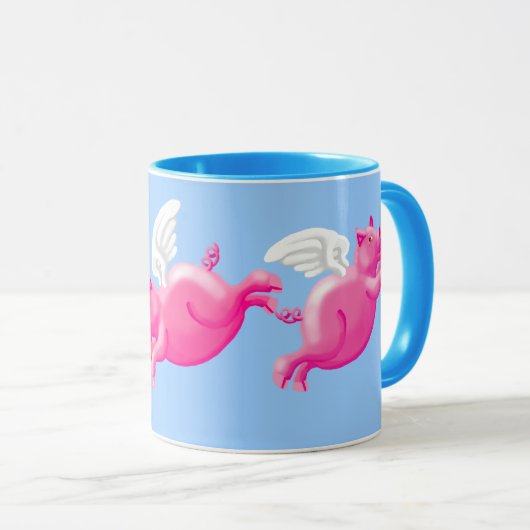 Wanneer varkens vliegen mok (Voorkant rechts)