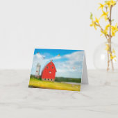 Wanneer Varkens Vliegen Notitiekaart (Gele Bloem)