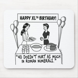 Wanneer vrouwen 40 miljoen worden muismat