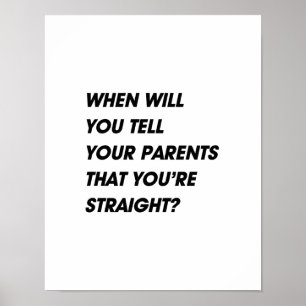 WANNEER ZWAKKE LAGEN POSTER