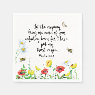 Want ik heb mijn vertrouwen in jou gelegd servet