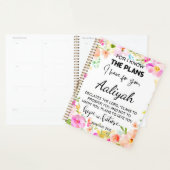 Want ik ken de plannen Floral Personalize Planner (Display)