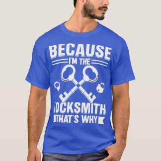 Want in de slotenmaker dat is waarom 1 t-shirt