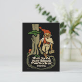 Want Oil, Collecter Beech Nuts WW1 Carte postale (Debout devant)