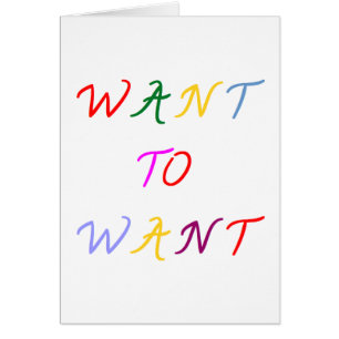 want to want multicolore